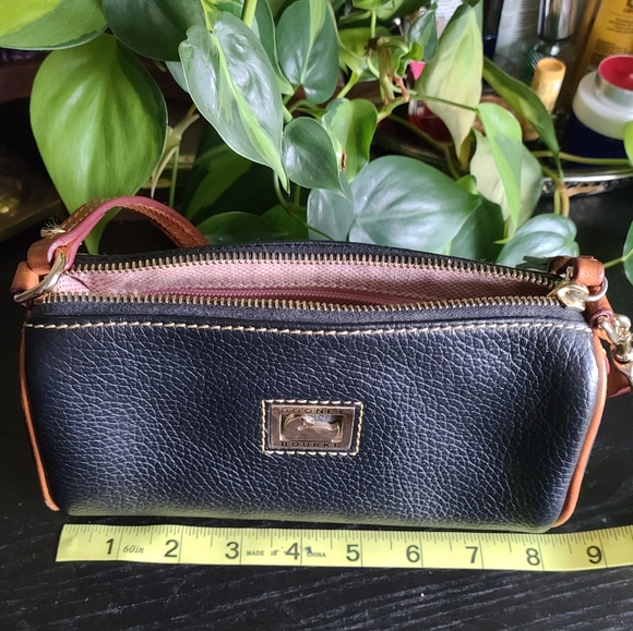 Dooney and Bourke Leather Mini Barrell Bag - Picture 7 of 9